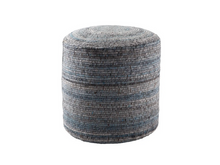 Load image into Gallery viewer, Amarillo Woven Pouf
