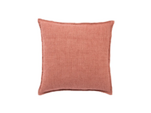 Load image into Gallery viewer, Burbank Coral Linen Pillow
