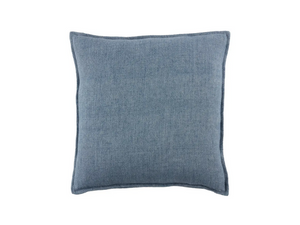 Burbank Blue Linen Pillow