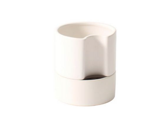 Jett Self Watering White Plant Pot