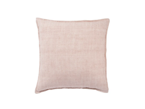 Burbank Light Pink Linen Pillow