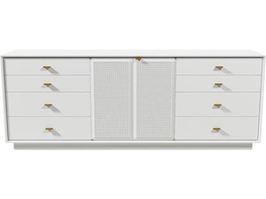 77.5" Unfinished 6 Drawer 2 Door Founders Vintage Buffet #07540