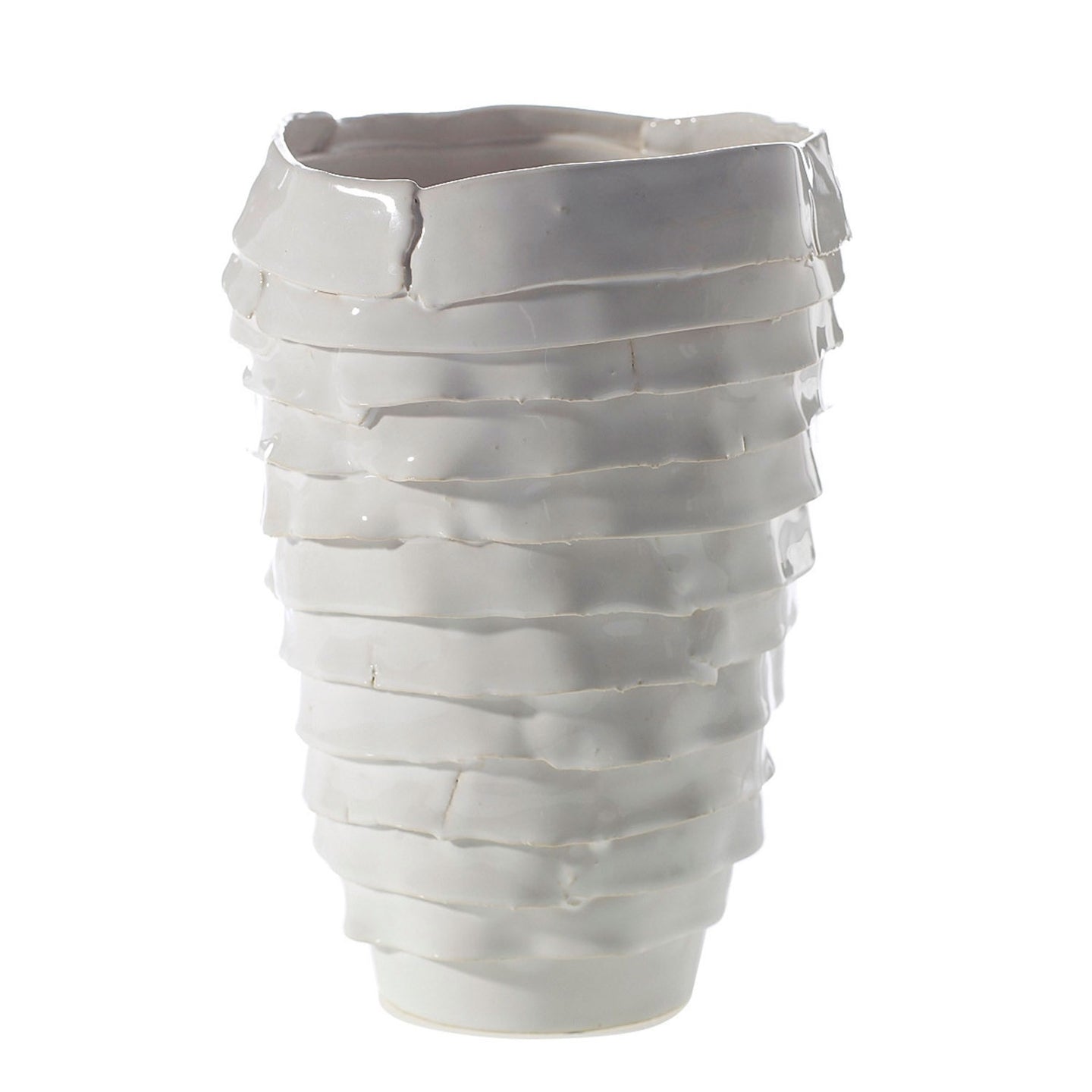 Artsi Ceramic Textured Vase Tall