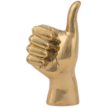 Load image into Gallery viewer, Thumbs Up Brass Decor
