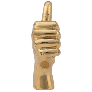 Thumbs Up Brass Decor