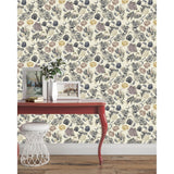 Let it Grow - Cream Botanical Wallpaper