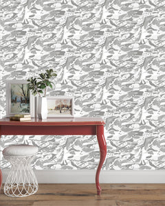 Reflection - Gray Wallpaper SAMPLE